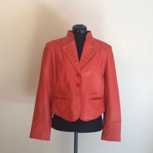 Cache “Leather Look” jacket